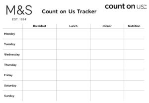 count on us menu