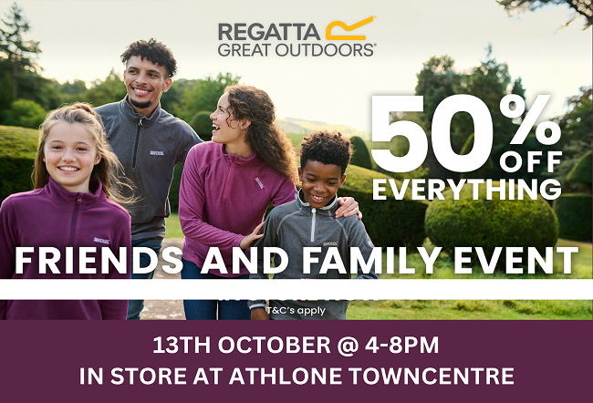 Regatta’s Family & Friends Event At Athlone Towncentre
