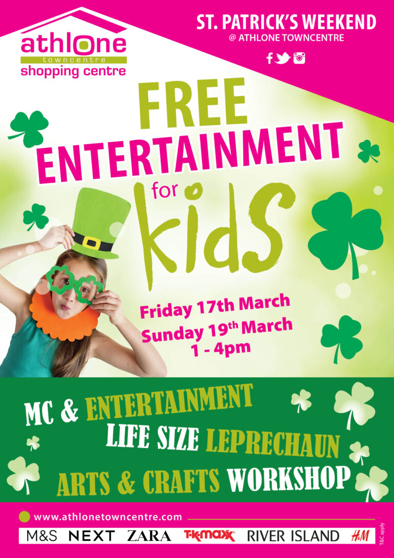 St. Patrick's Day At Athlone Towncentre